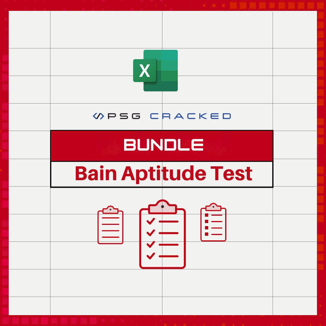 Bundle of simulations for Bain Aptitude Test