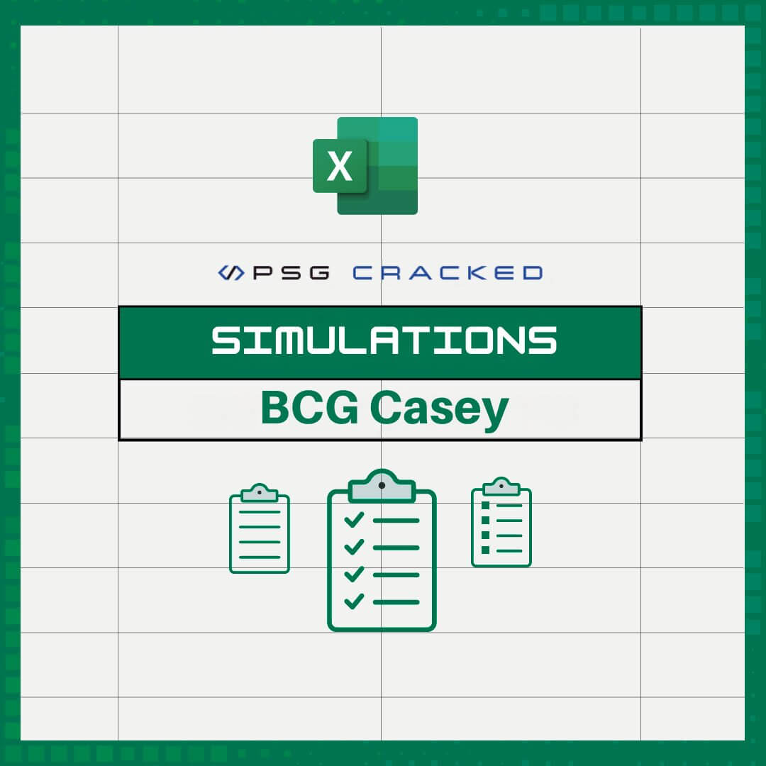 Cover of simulations product for BCG Casey