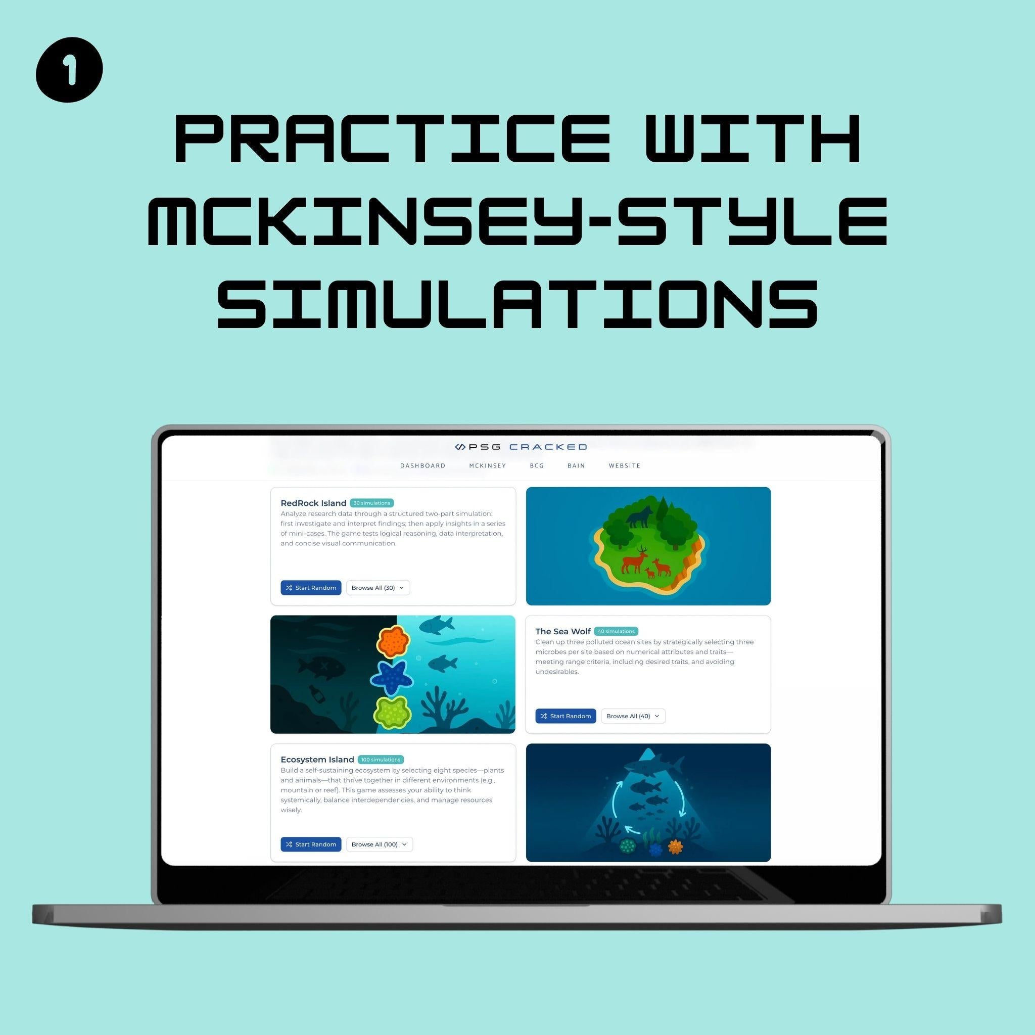 Simulations for McKinsey Solve Game
