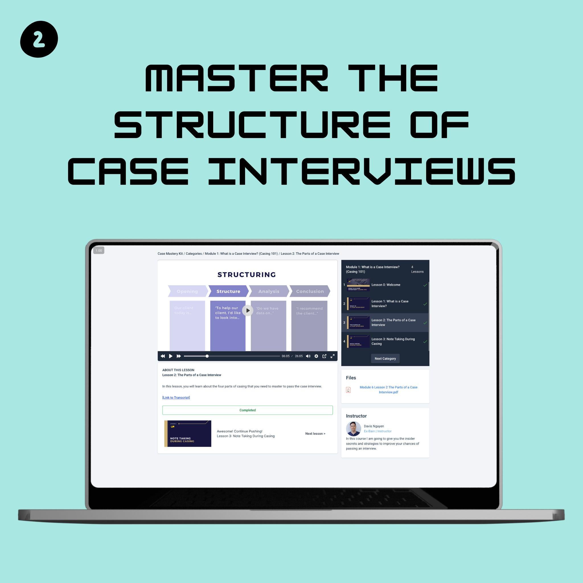 Pass the Interview – Case Mastery Kit
