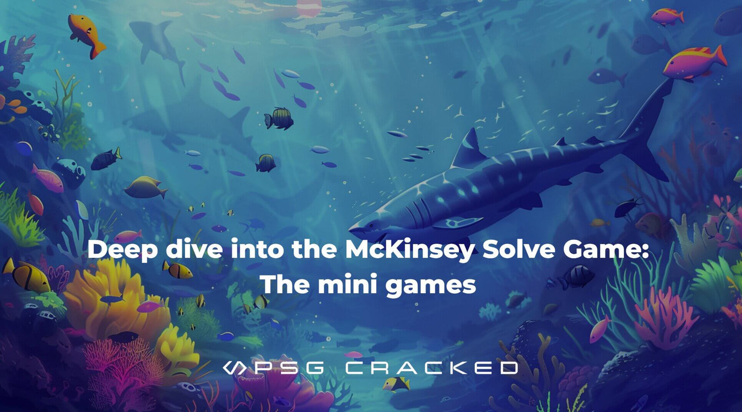 Illustration of blog about McKinsey PSG mini games
