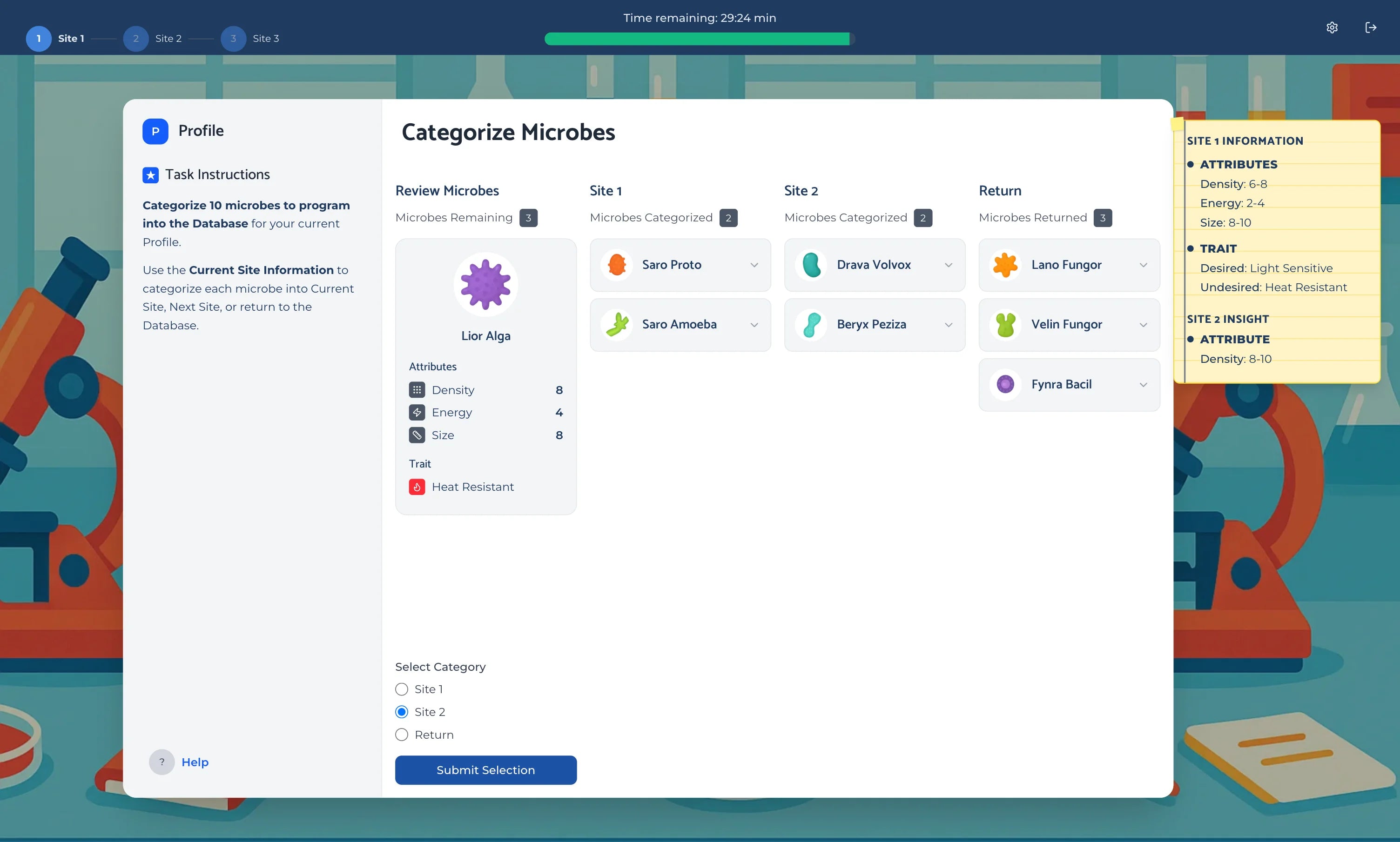 Load video: Demo of the simulations for The Sea Wolf, Redrock and Ecosystem games in McKinsey Solve assessment