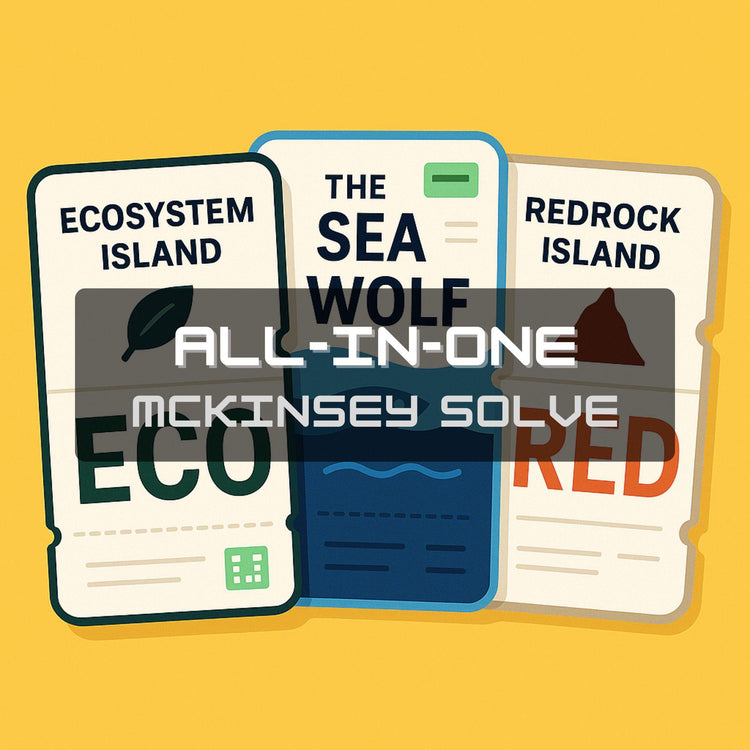 Free Excel template of McKinsey Solve Game PSG Cracked