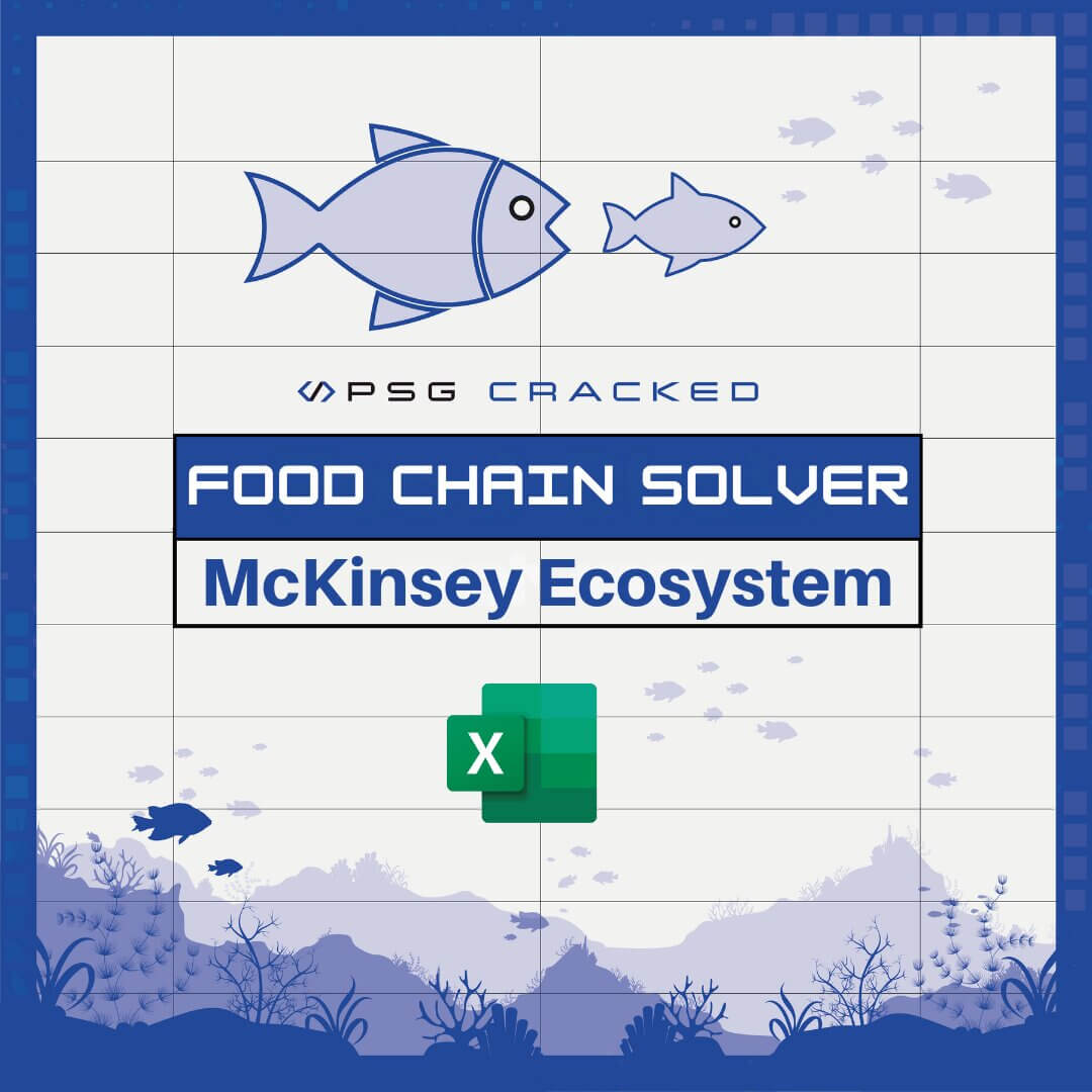 Food Chain solver cover for McKinsey Problem Solving Game