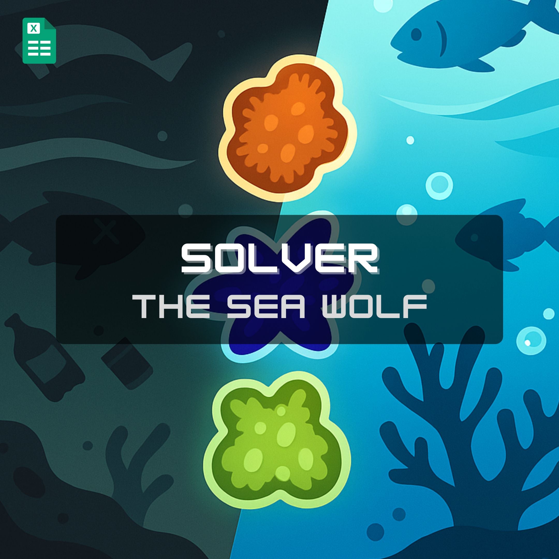 Excel Solver For The Sea Wolf McKinsey Solve Game PSG Cracked Mckinsey Solve Game Sea Wolf Solver 